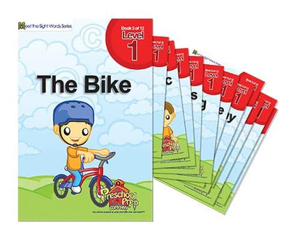 Meet the Sight Words BIG SET! Bundle with Levels 1, 2, & 3 Easy Reader Books (3 boxed sets - 36 books), Coloring Book, Workbook, Flashcards & Video Downloads!