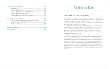 Executive Functioning Workbook for Kids: 40 Fun Activities to Build Memory, Flexible Thinking, and Self-Control Skills at Home, in School, and Beyond (Health and Wellness Workbooks for Kids)