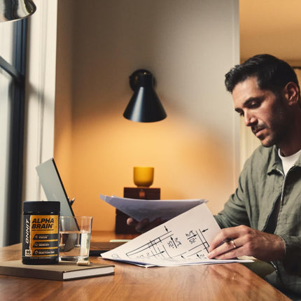 ONNIT Alpha Brain Nootropic Brain Supplement for Men & Women | Memory, Mental Clarity & Cognitive Improvement | Focus Capsules with L-Theanine, Vitamin B6 & Phosphatidylserine (30 Count)