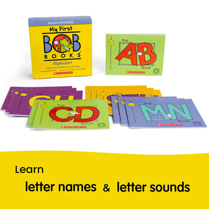 Bob Books Learn to Read Bundle – Stage 1 with 4 Phonics Box Sets, 3 Workbooks, Flashcards for Kindergarten & Pre-K Beginning Readers