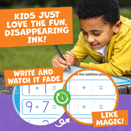 Magic Grooved Writing Practice for Kids - Grooved Handwriting Practice for Kids 5-7 8-10 Magic Copybooks for Kids - Tracing Books for Ages 3-5 - Preschool Learning Activities - 5 Year Old Girl Gift