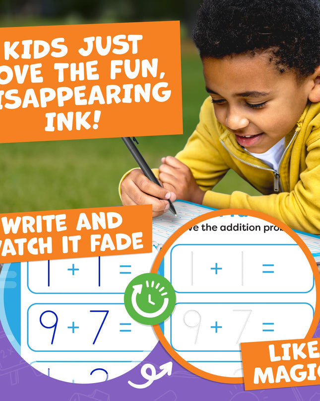 Magic Grooved Writing Practice for Kids - Grooved Handwriting Practice for Kids 5-7 8-10 Magic Copybooks for Kids - Tracing Books for Ages 3-5 - Preschool Learning Activities - 5 Year Old Girl Gift