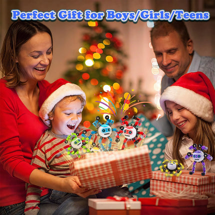 ASIOWELY 3 PCS Transformable Fidget Spinners Toys for Kids and Adults Stress Relief Sensory Toy for Teens Boys Autism Cool Fingertip Gyros Boy Girl Travel Party Favors Birthdays Gifts Stocking Stuffer