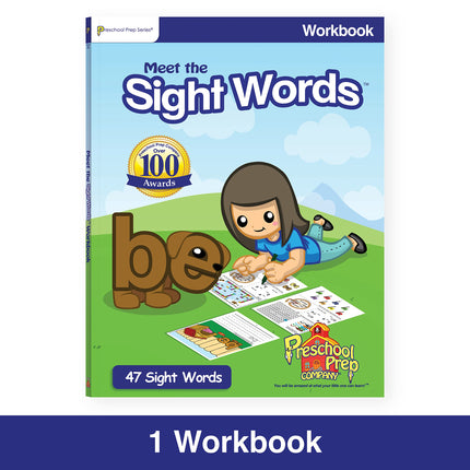 Meet the Sight Words BIG SET! Bundle with Levels 1, 2, & 3 Easy Reader Books (3 boxed sets - 36 books), Coloring Book, Workbook, Flashcards & Video Downloads!